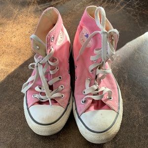 Pink Converse Hightops